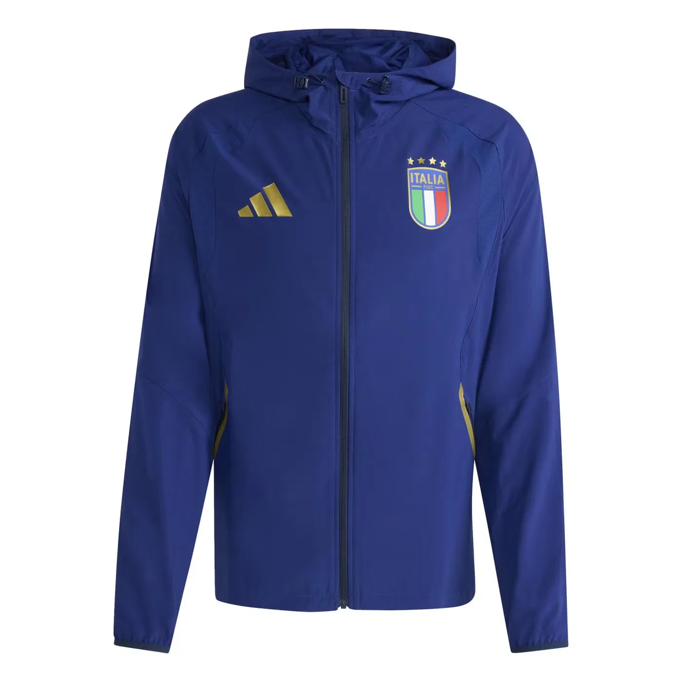 Ветровка с длинным рукавом Italy Tiro Travel Adidas, синий