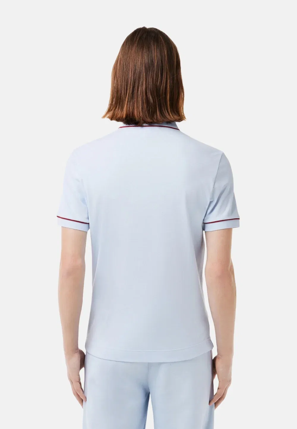 Рубашка поло Lacoste, Bleu Clair Jg — фото 3