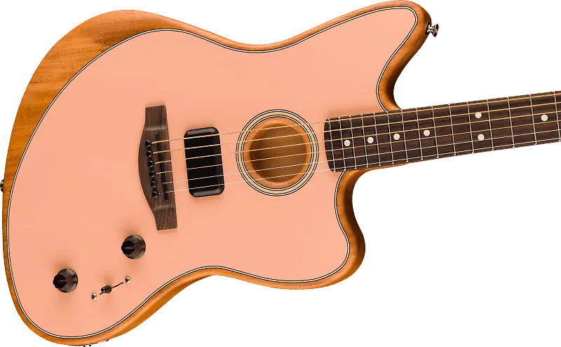 

Fender Acoustasonic Player Jazzmaster - Shell Pink