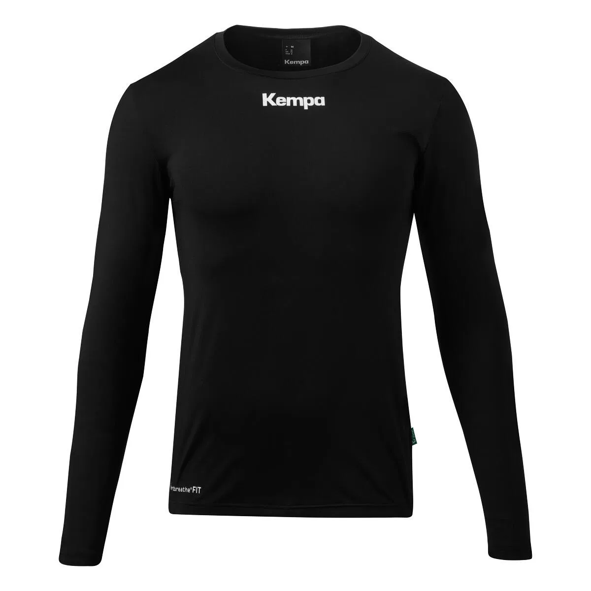 Детское лонгслив Baselayer Attitude Kids Kempa, Schwarz Weiss