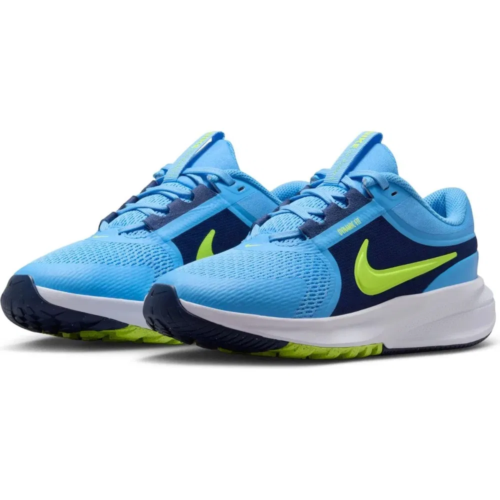 Детские кроссовки для бега с дышащей сеткой Star Runner 5 Gs Nike — фото 2