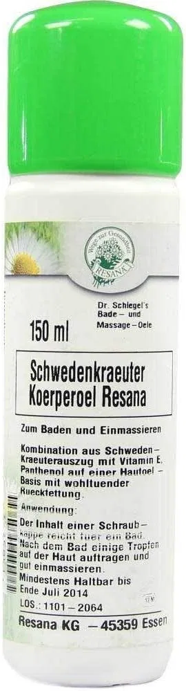 Масло для тела Schwedenkräuter, 150 мл