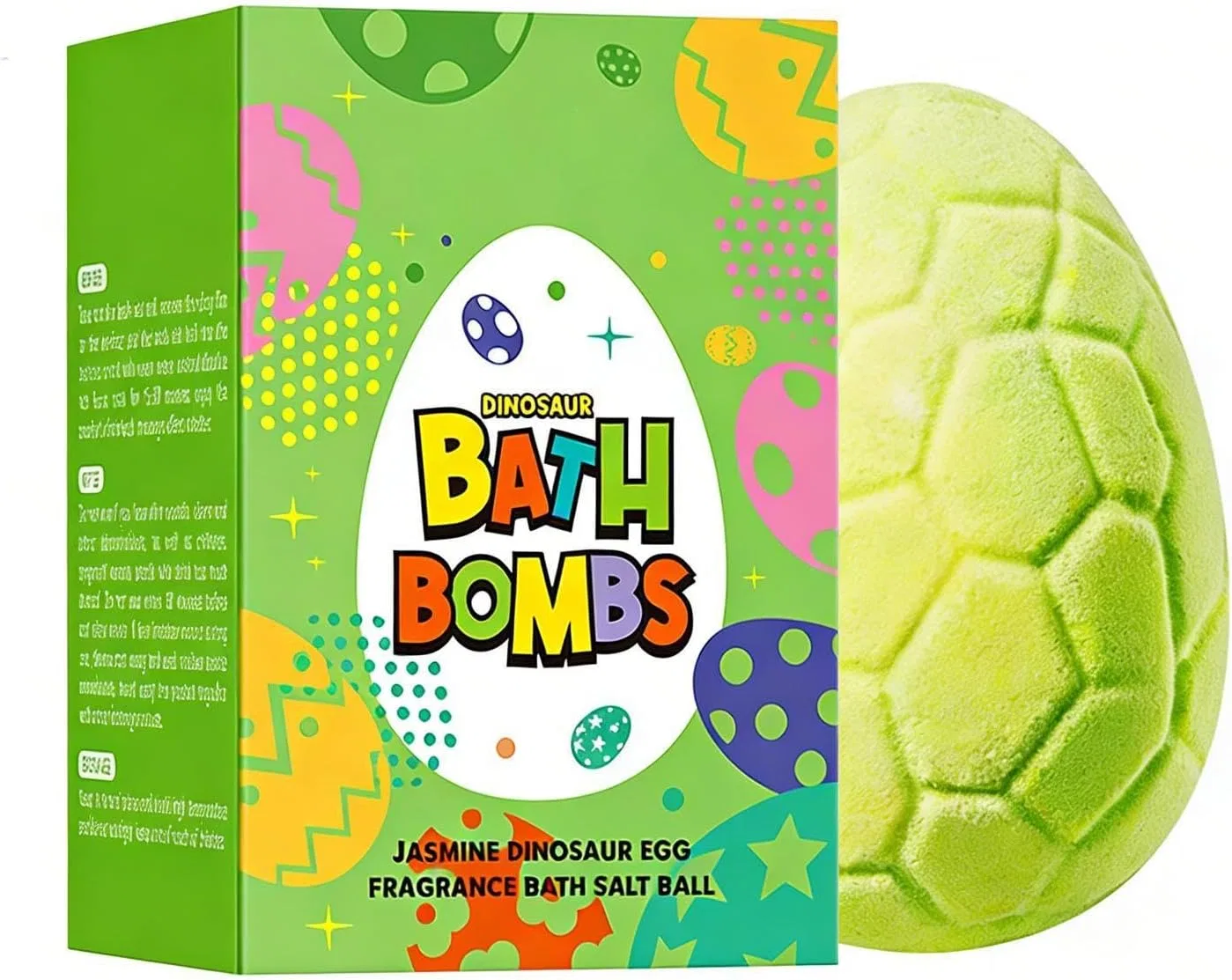 Бомбочка для ванны Dinosaur Egg, 8x5.6x5.6 см, 1 шт Generisch
