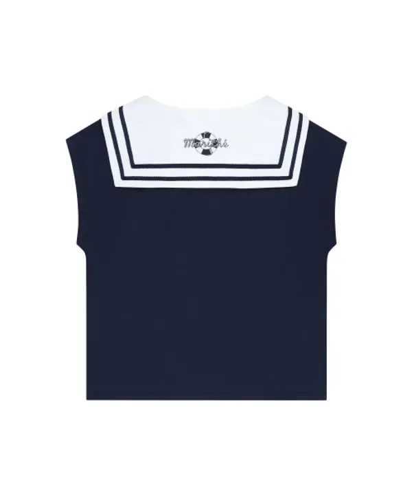Футболка с коротким рукавом Sailor Aerocool, Marithé Kids, темно-синий — фото 3