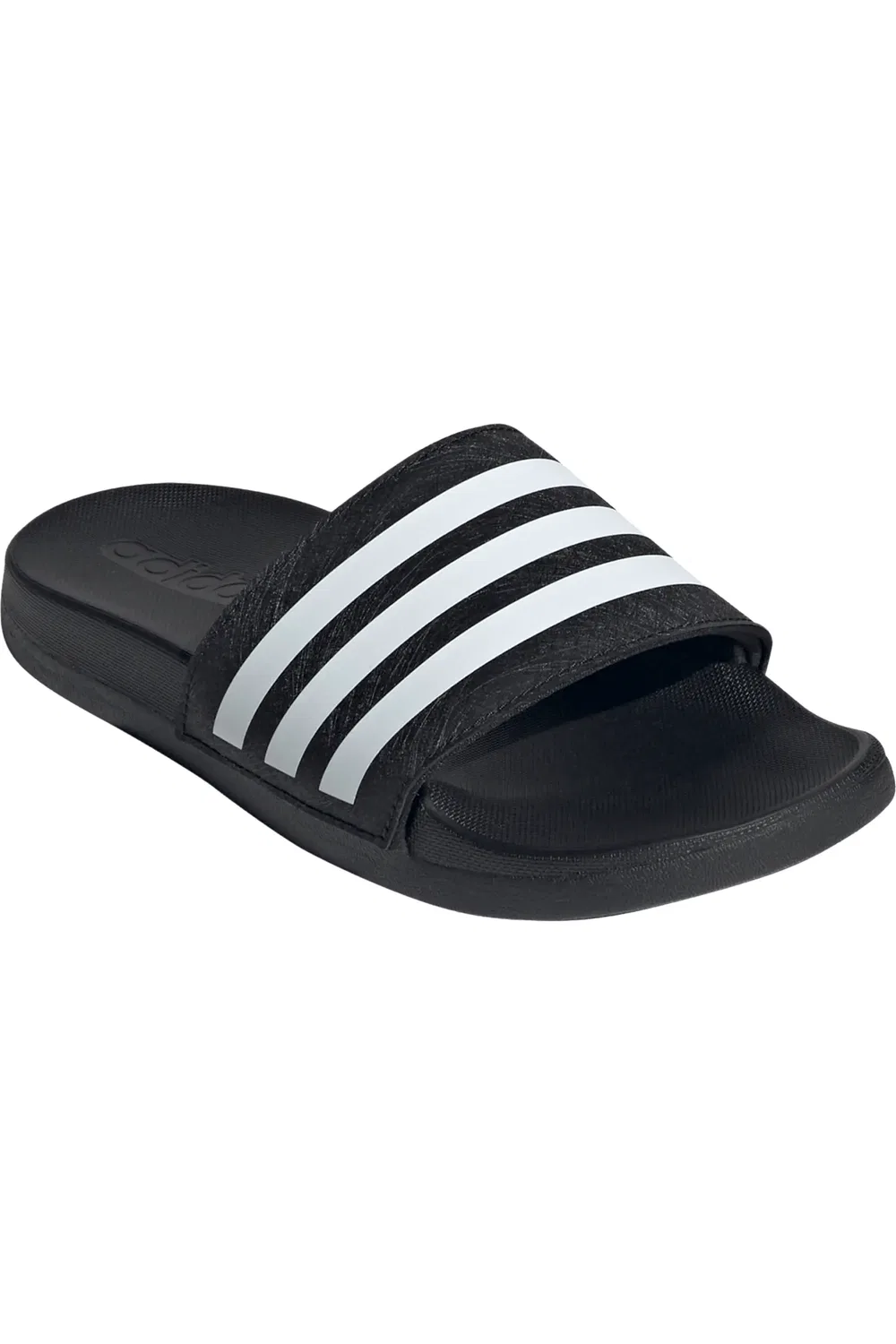 Детские сандалии спортивные с мягкой стелькой Adilette Comfort Slide adidas, Cblack/Ftw