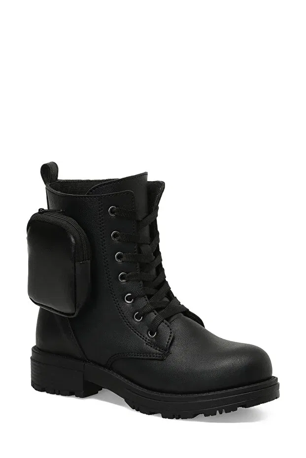 Детские ботинки для девочек с водоотталкивающей пропиткой Seventeen, Black-101479809 — фото 2