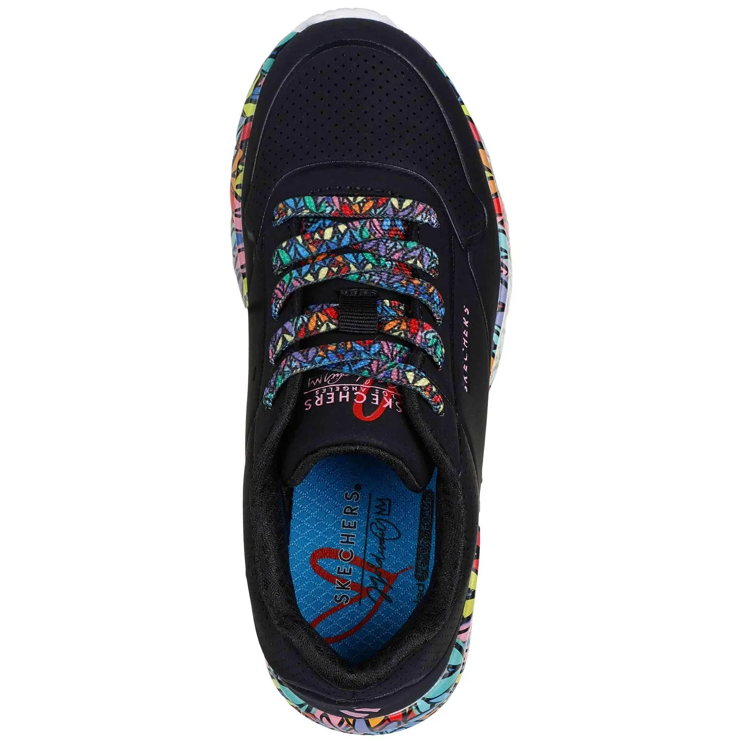 Детские кроссовки для мальчиков Skechers 314088L, Schwarz — фото 4