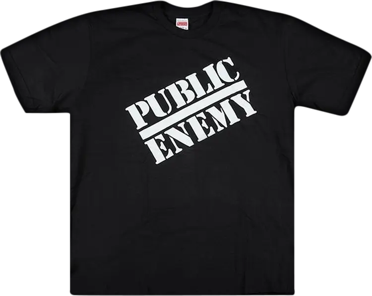 Футболка Supreme x Undercover x Public Enemy Blow Your Mind T-Shirt 'Black', черный — фото 2