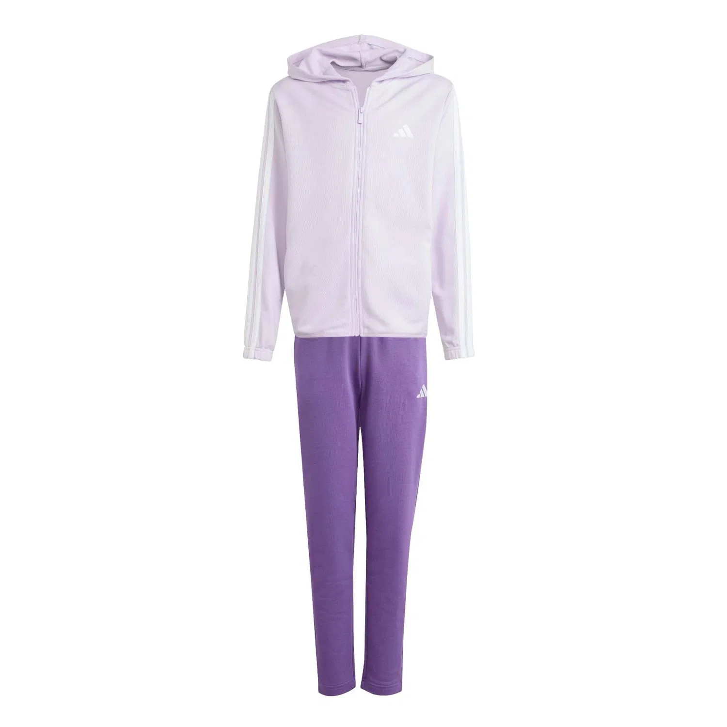 Детский спортивный костюм Adidas Sport J 3S Ft Ts 220, Ice Lavender / White
