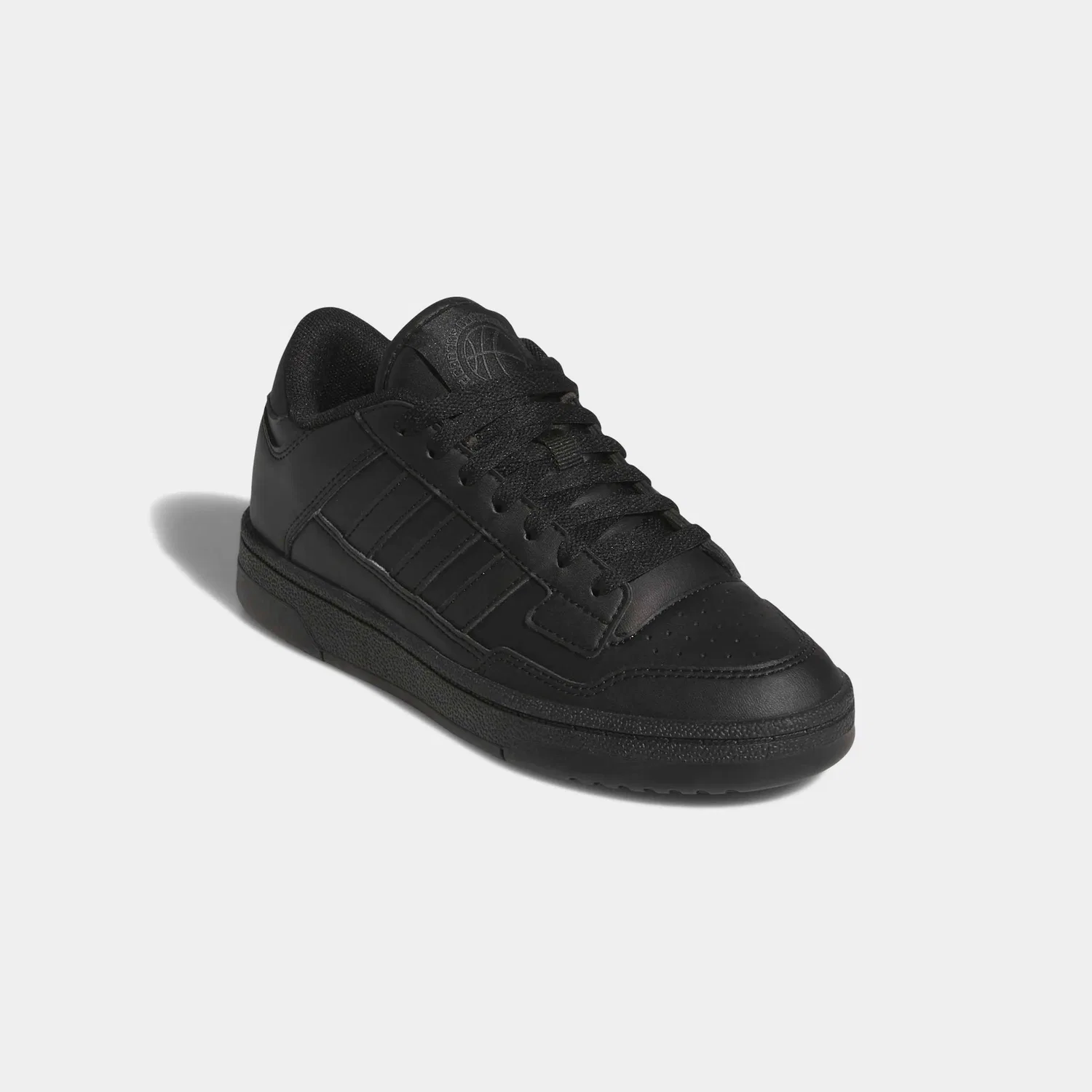 Детские кроссовки с тремя полосками Adidas, Core Black/Core Black/Carbon