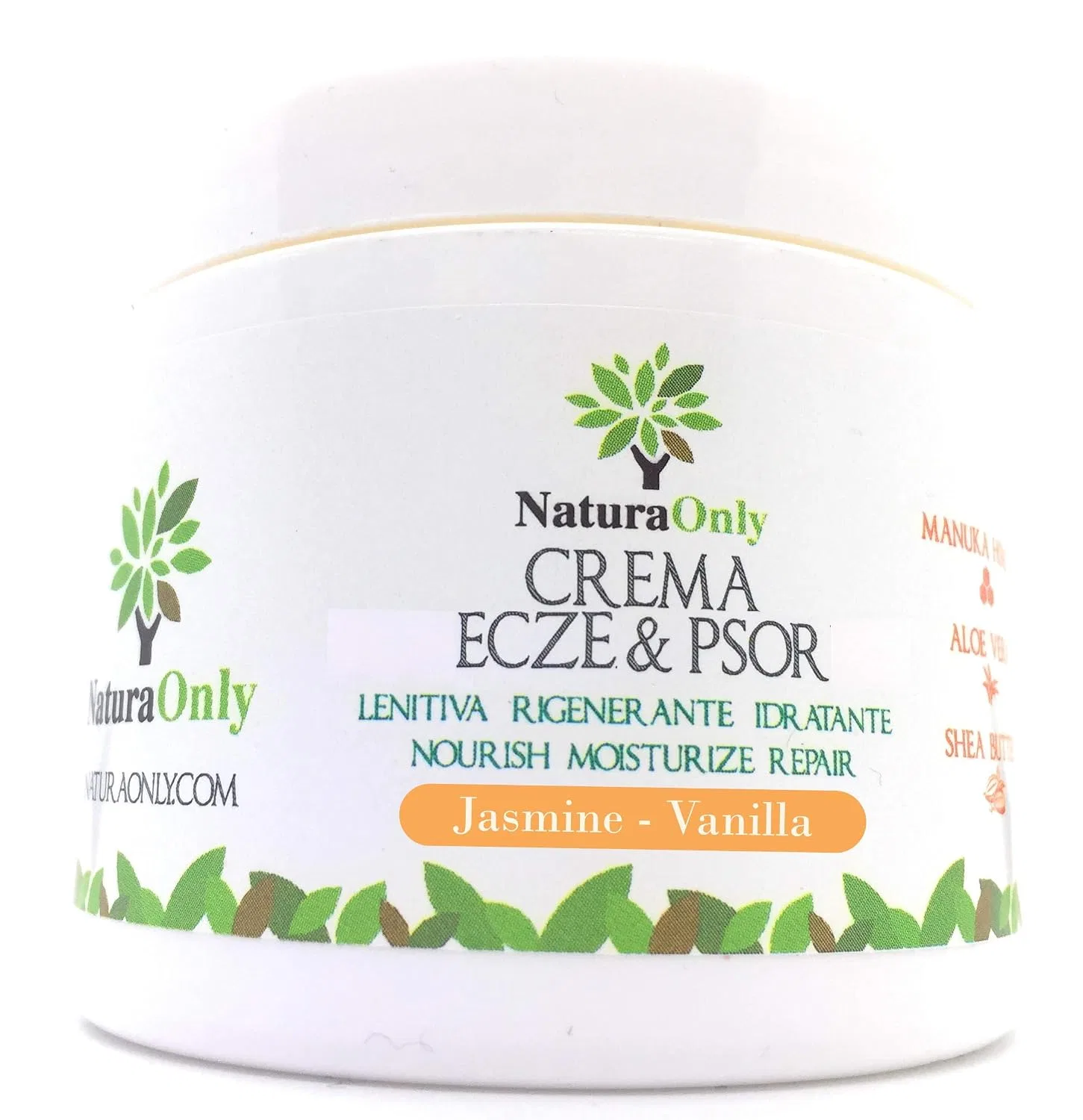Крем для тела с манукой и алоэ вера Natura Only, 150 мл, Jasmine & Vanilla