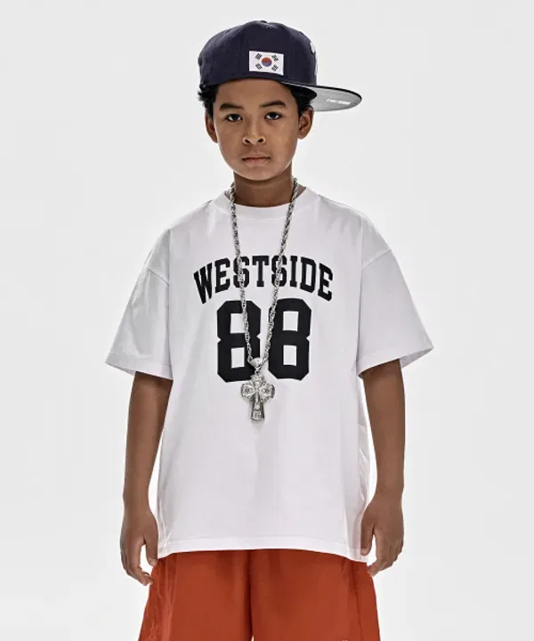 Детский костюм Westside 88, Cool Summer Takeasy Kids, белый/красный — фото 2