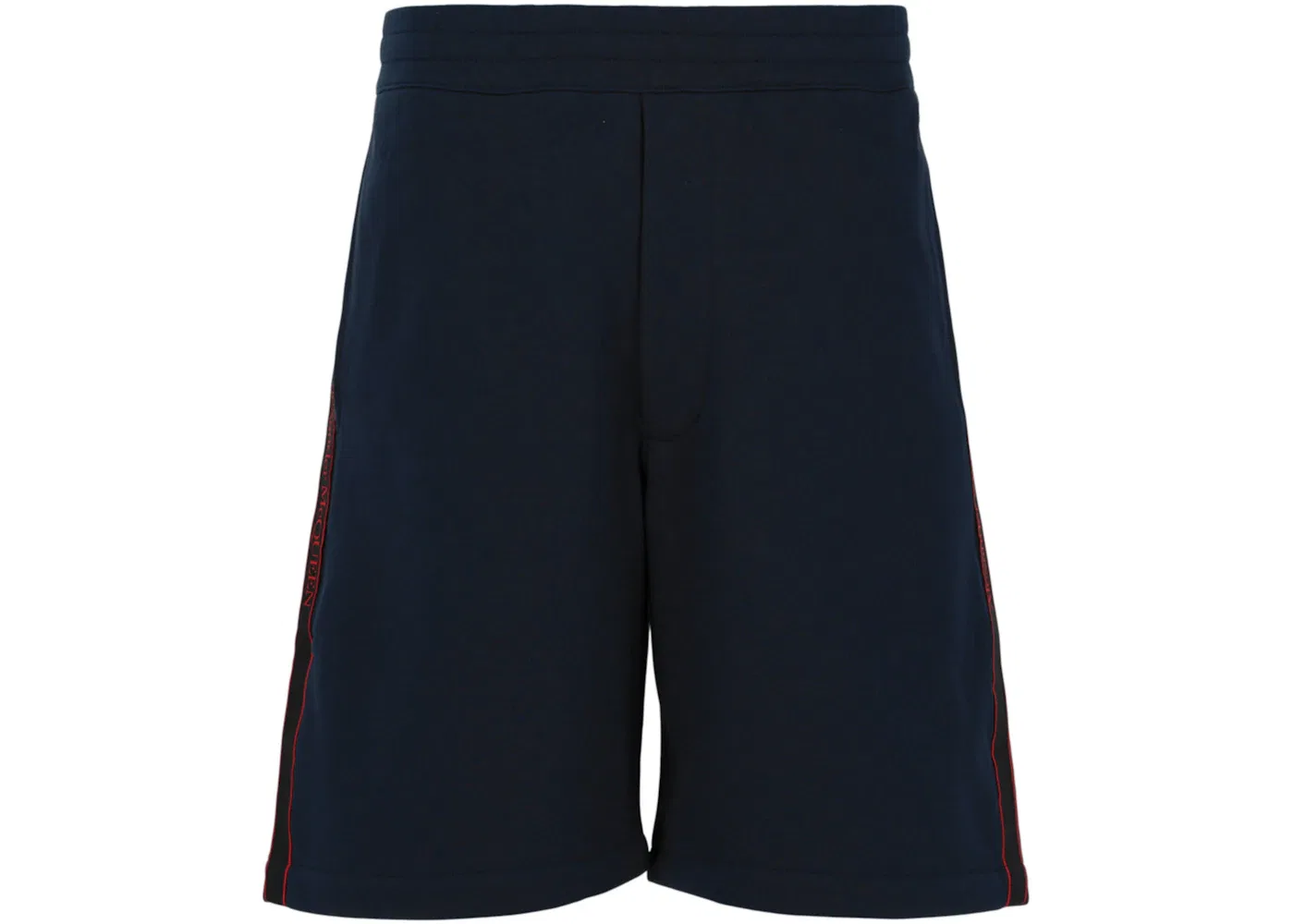 Мужские шорты с логотипом Alexander McQueen, Navy