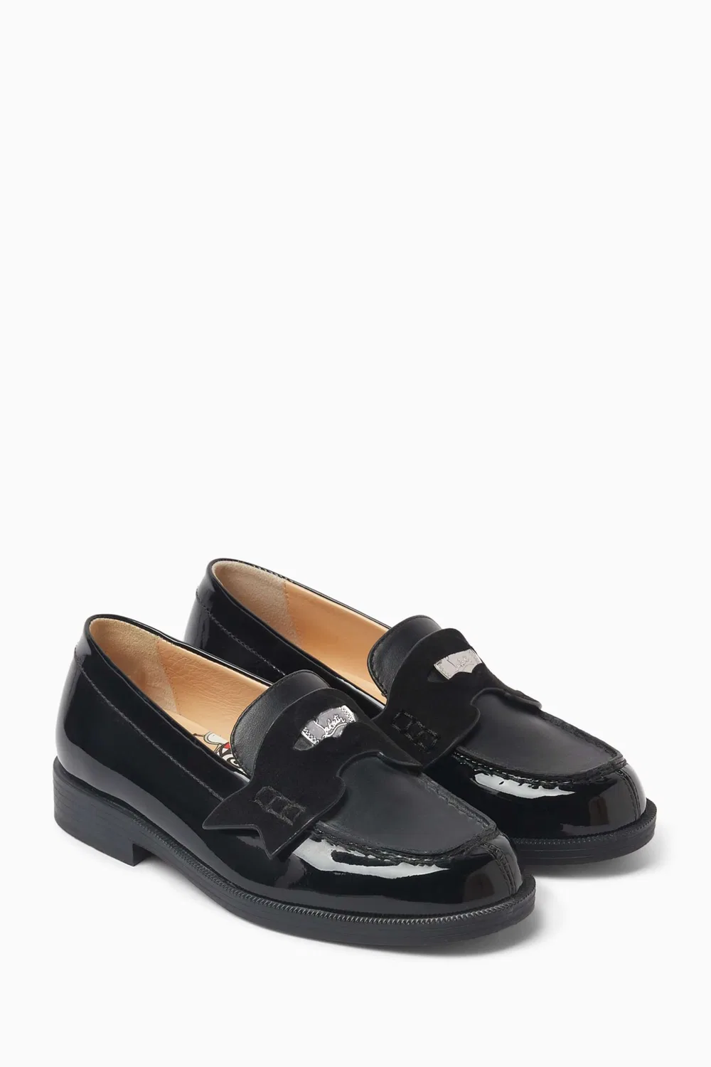 Лоферы кожаные Mini Penny Loafers Christian Louboutin
