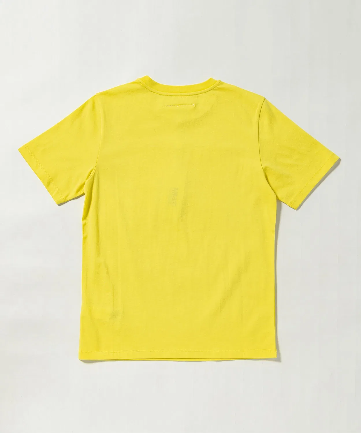 Детское футболка с коротким рукавом с брендовым логотипом MM6 Maison Margiela, Yellow — фото 4