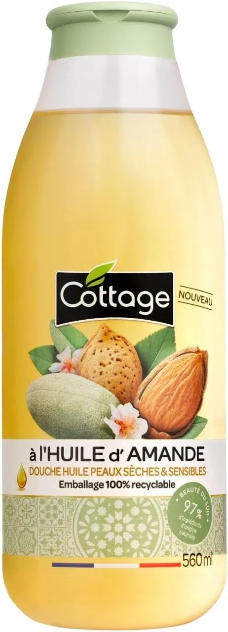 Гель для душа Cottage с маслом миндаля, 560 мл