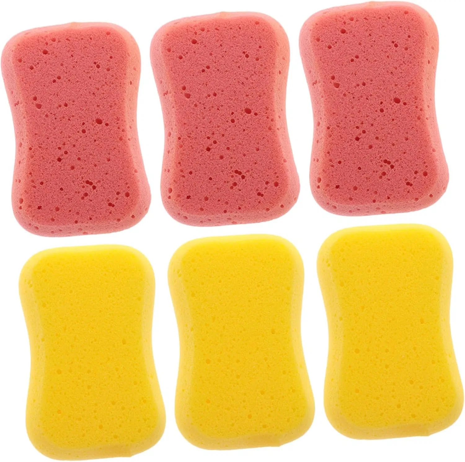 Мочалка для душа, 6 шт, Alipis, мультиколор