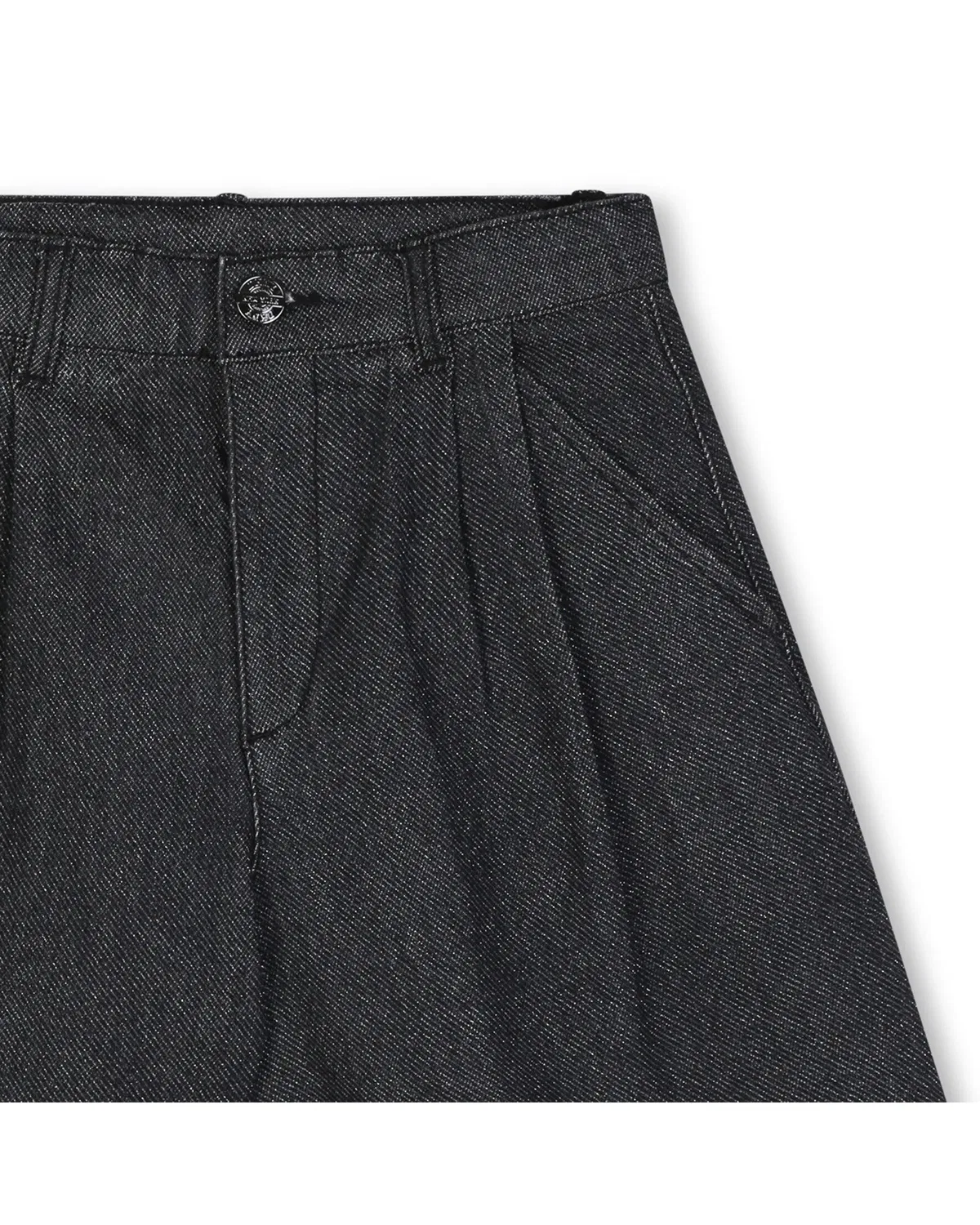 Детские шорты для девочек джинсовые DKNY, Negro — фото 2
