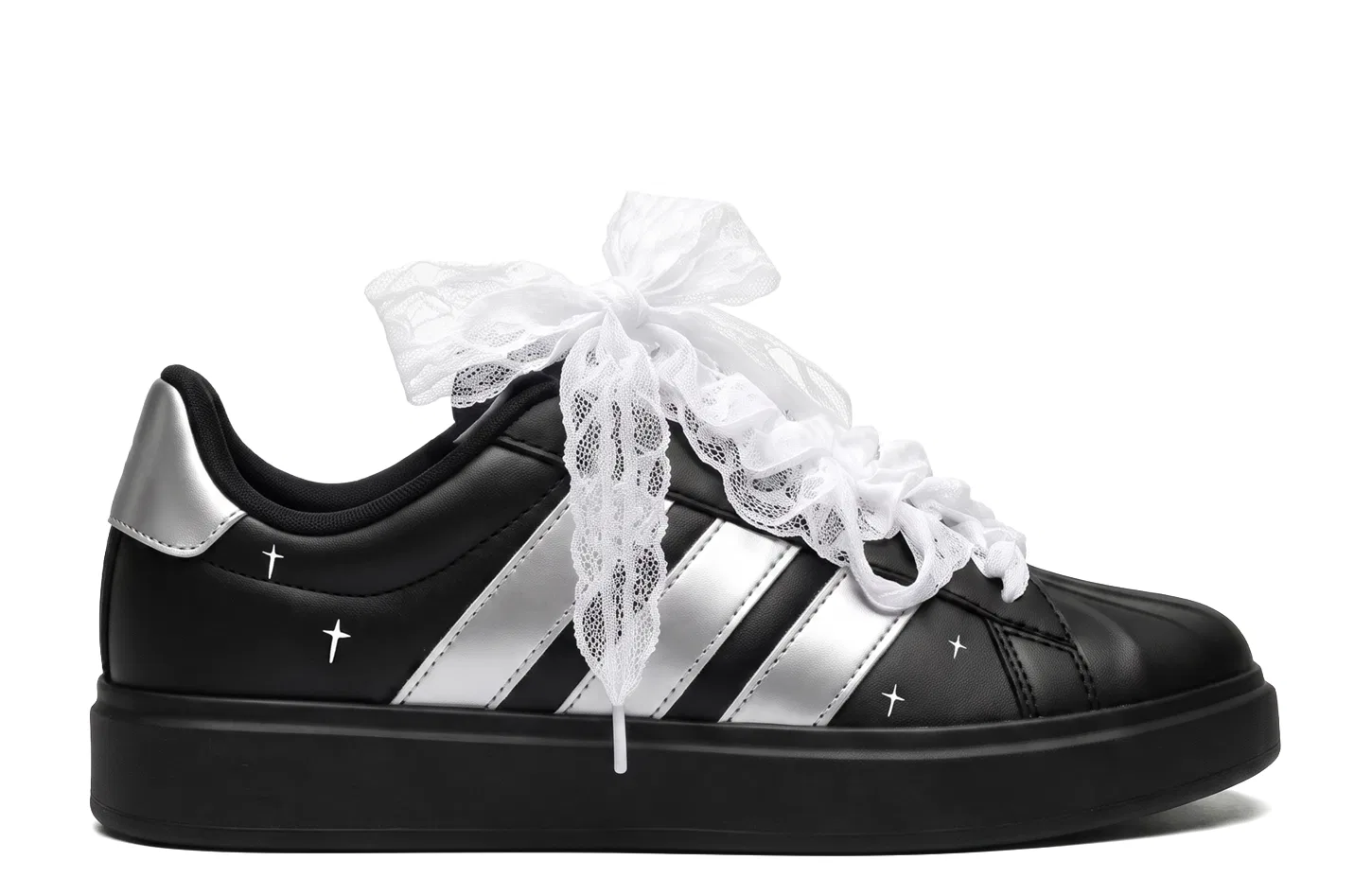 Детские кроссовки для скейтбординга Street Talk Adidas, черный — фото 4