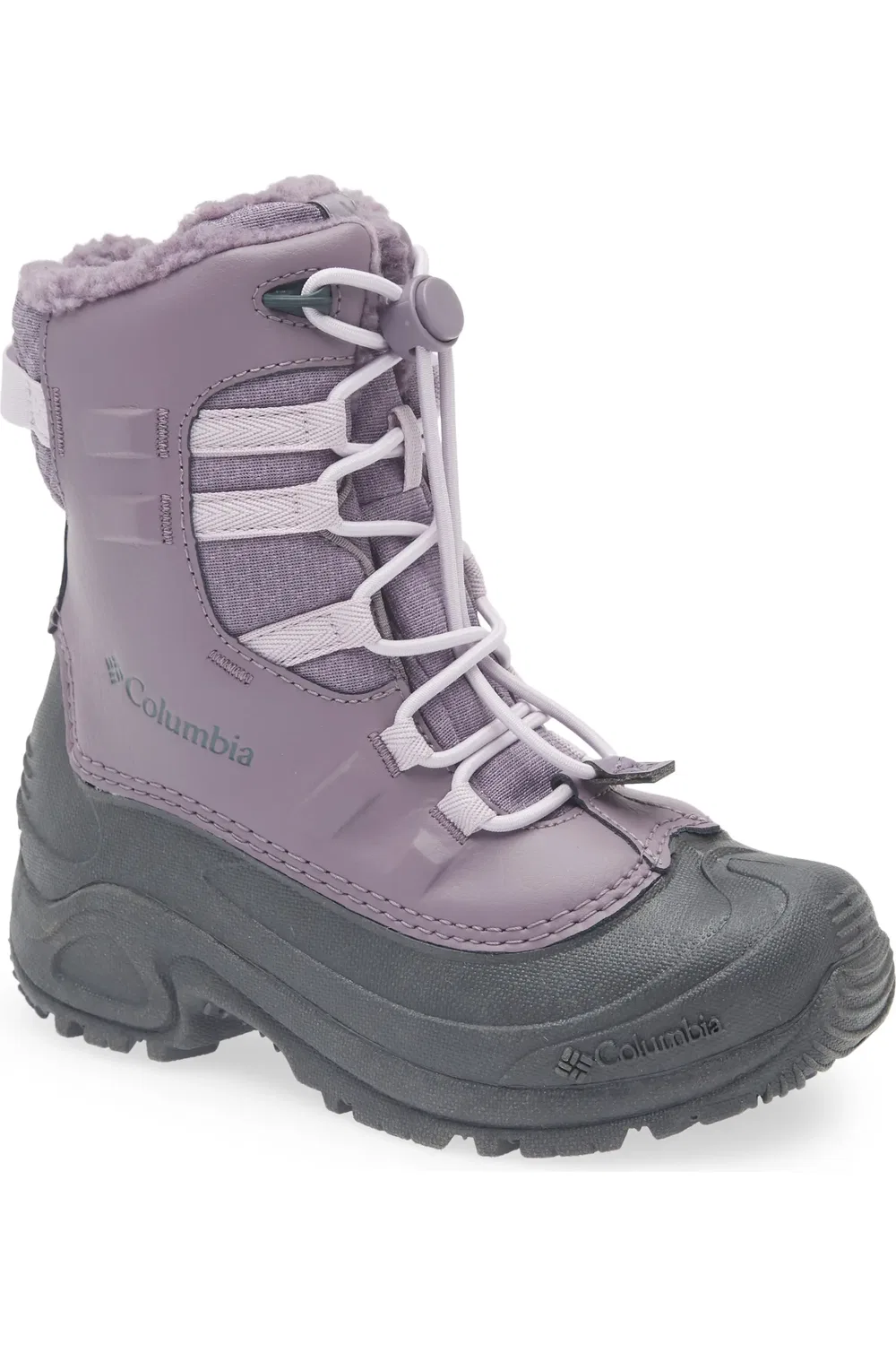 Детские зимние ботинки водонепроницаемые Bugaboot Columbia, Granite Purple Lave