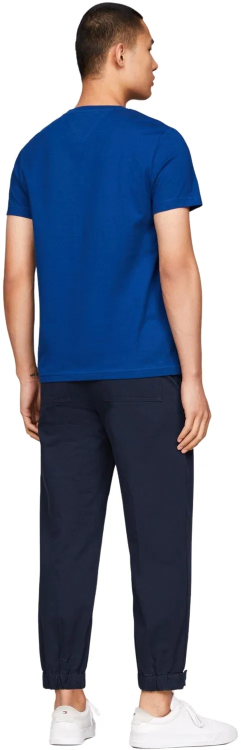 Мужская футболка с коротким рукавом Slim Fit Tommy Hilfiger, Anchor Blue — фото 2
