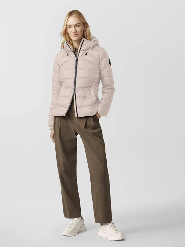 Футболка с капюшоном Abbott Hoodie бренда CANADA GOOSE, Melange Pink