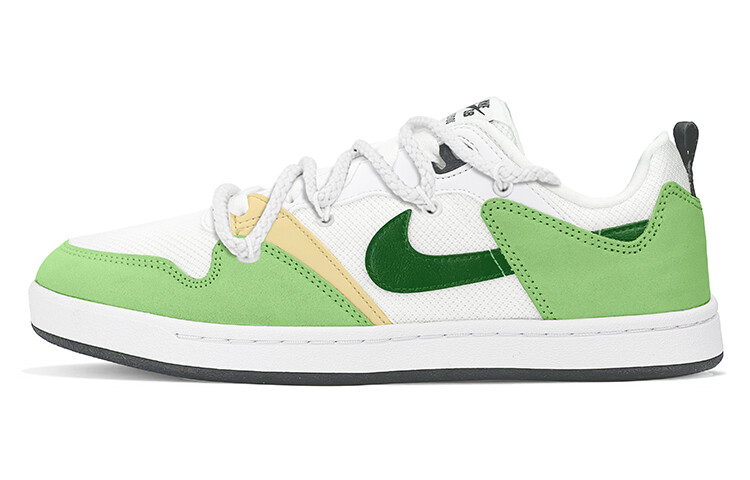 

Кроссовки Nike SB Alleyoop Skateboarding Shoes Men Low-top Yellow, зеленый