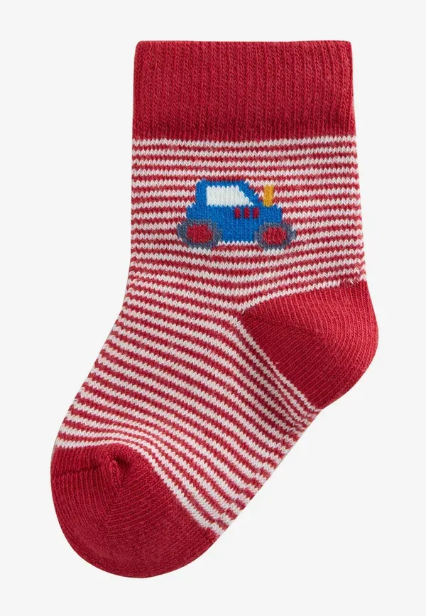 Носки 5 пар, хлопок, Socks 5 pack, Next, Red, Green, красный/зеленый — фото 4