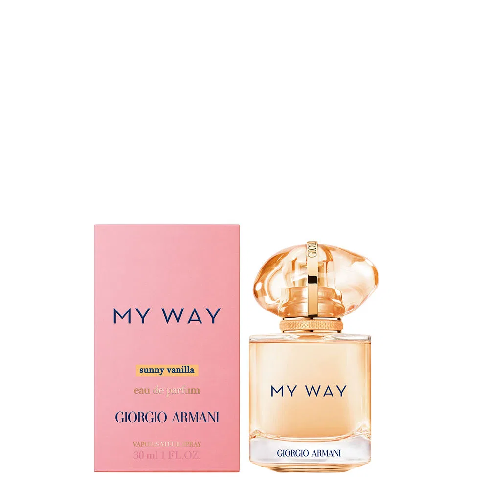 Парфюмерная вода 30 мл с ванилью и пионом My Way Sunny Vanilla Giorgio Armani — фото 2