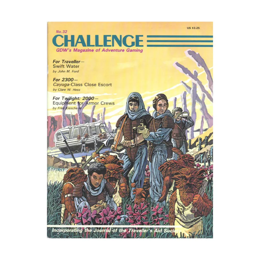 

Журнал #32 "Traveller, Twilight - 2000, 2300", Challenge Magazine