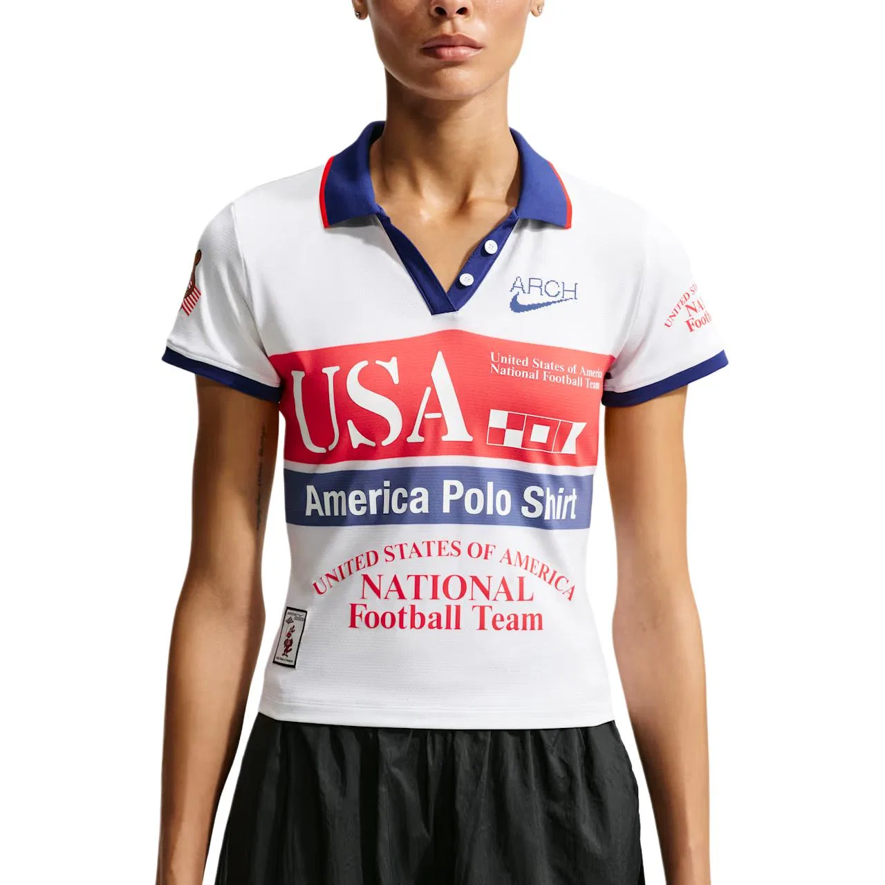 Поло Nike, White