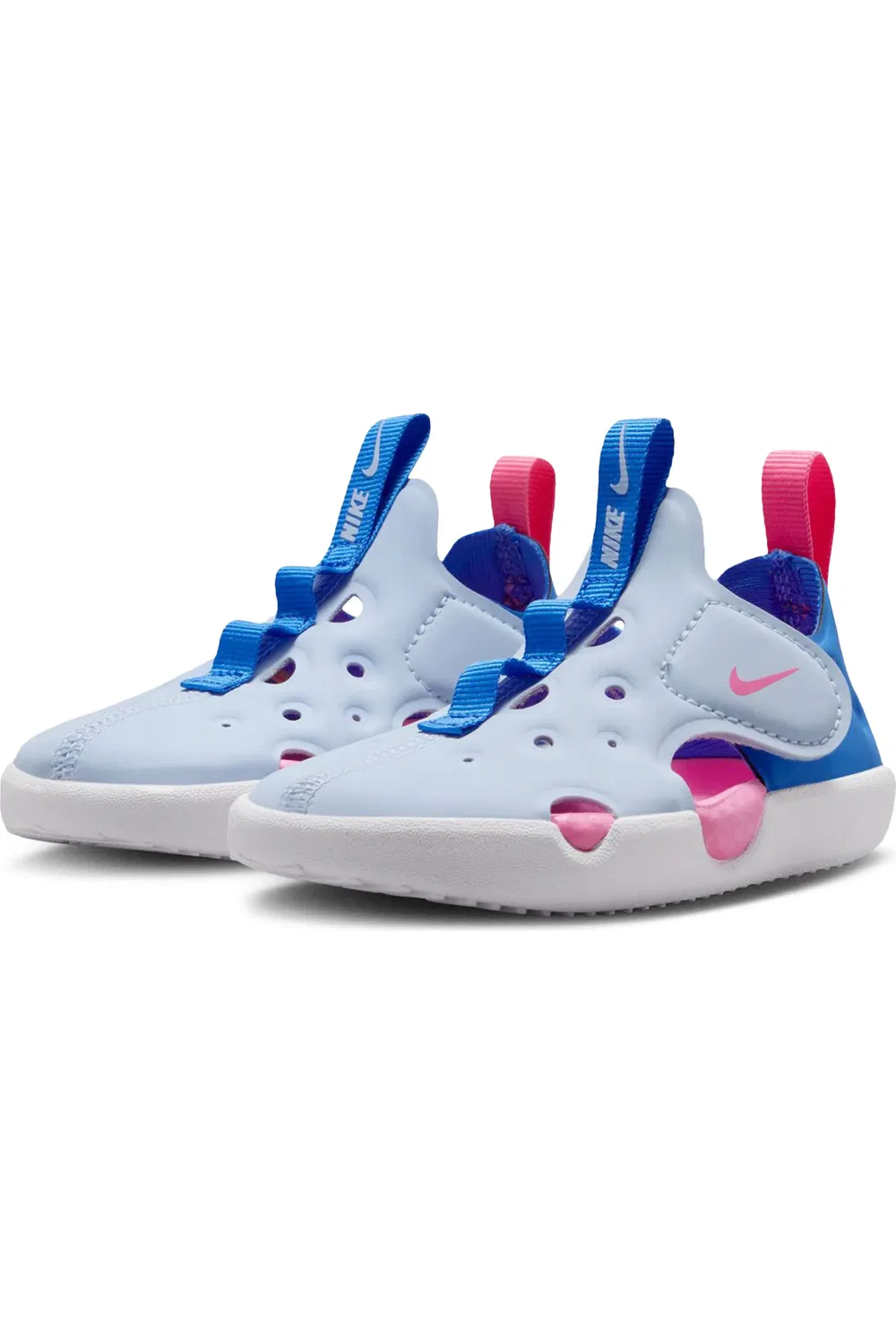 Сандалии детские водонепроницаемые Sunray Protect 4 Nike, Hydrogen Blue/Pink Glow