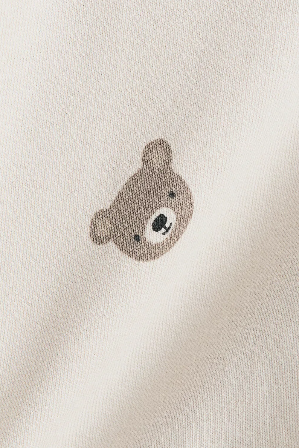 Комплект из двух предметов из хлопка H&M, Beige/Bären — фото 3