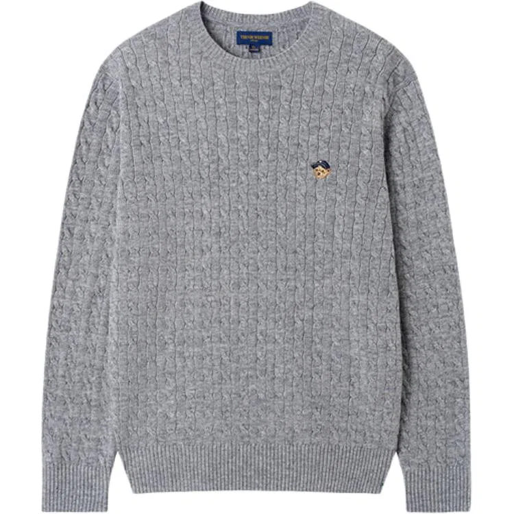 Детский свитер Unisex Teenie Weenie Men, Ivory White — фото 3