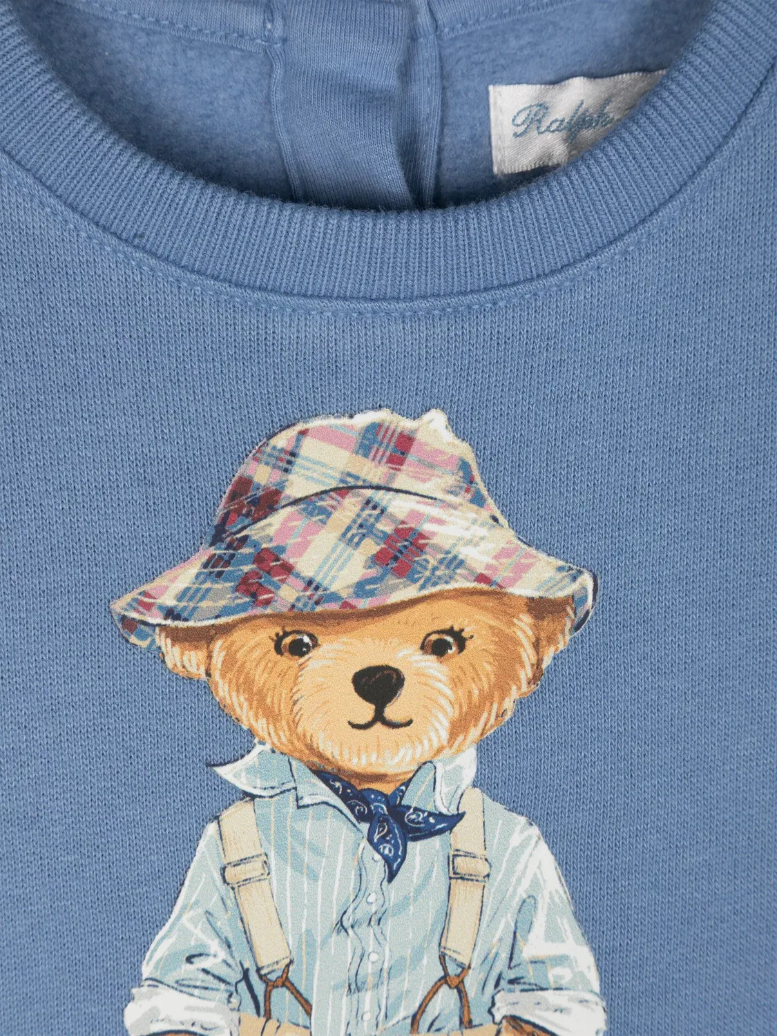 Свитшот с принтом Поло Медвежонка Polo Ralph Lauren, синий — фото 2