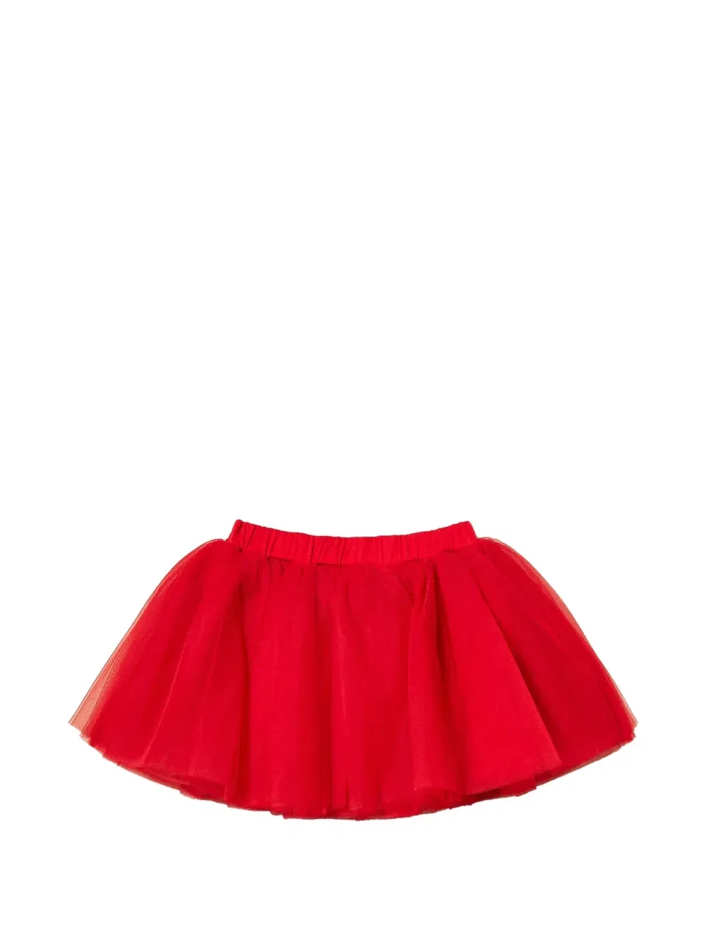 Короткая юбка из тюля Twinset Kids, красный — фото 2