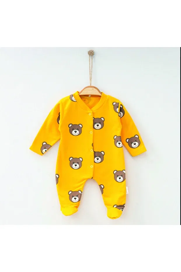Детский комплект боди-комбинезонов с принтом Cute Teddy Bear Printed Nayinom, Teddy Bear Printed — фото 3