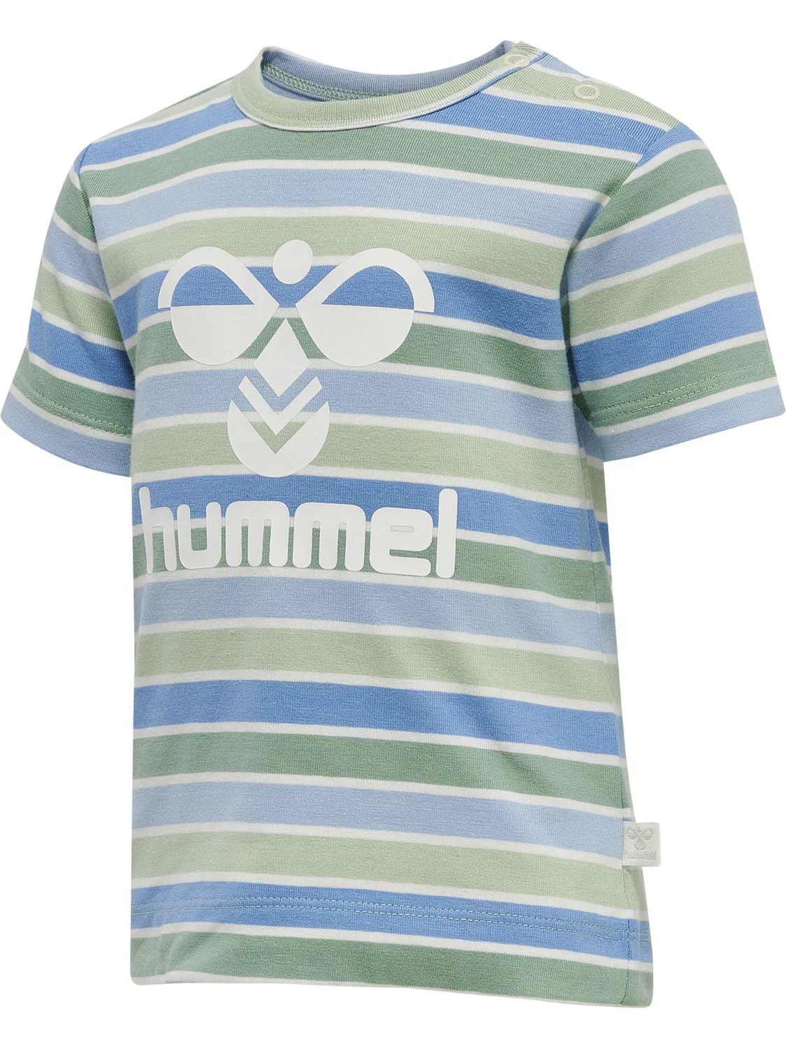 Детская футболка с длинным рукавом Hmlpelle Hummel, Grun Grau — фото 4
