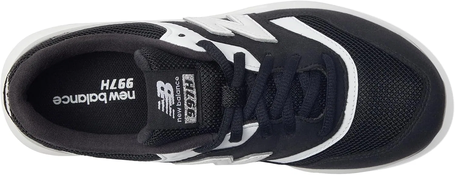 Детские кроссовки для мальчиков 997h V1 New Balance, Black/Marblehead/Summer Fog — фото 3