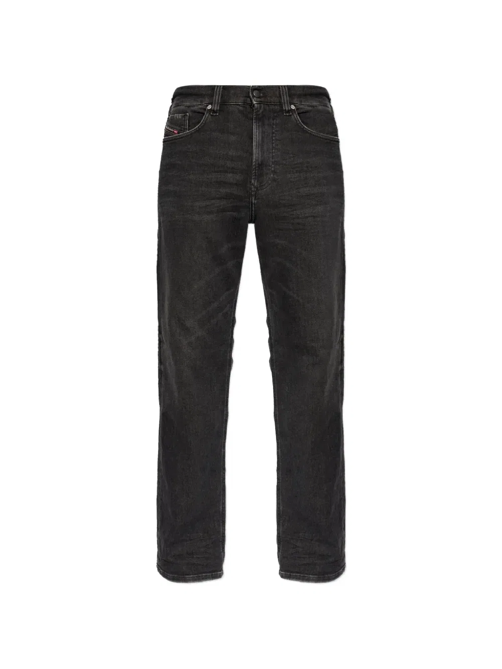 Джинсы ReelBw с эффектом пертости Diesel, черный