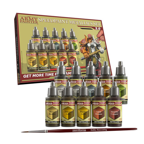 

Краска для фигурок Speedpaint Metallics Set 2.0 Warlord Games
