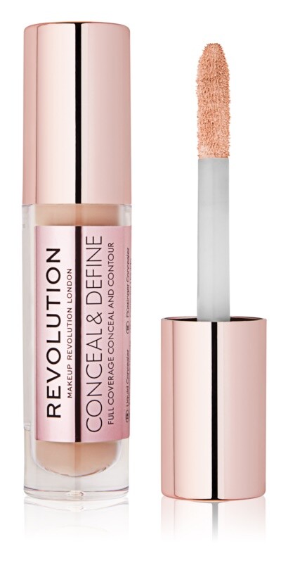 

Жидкий корректор Makeup Revolution Conceal & Define, оттенок C9 4 г