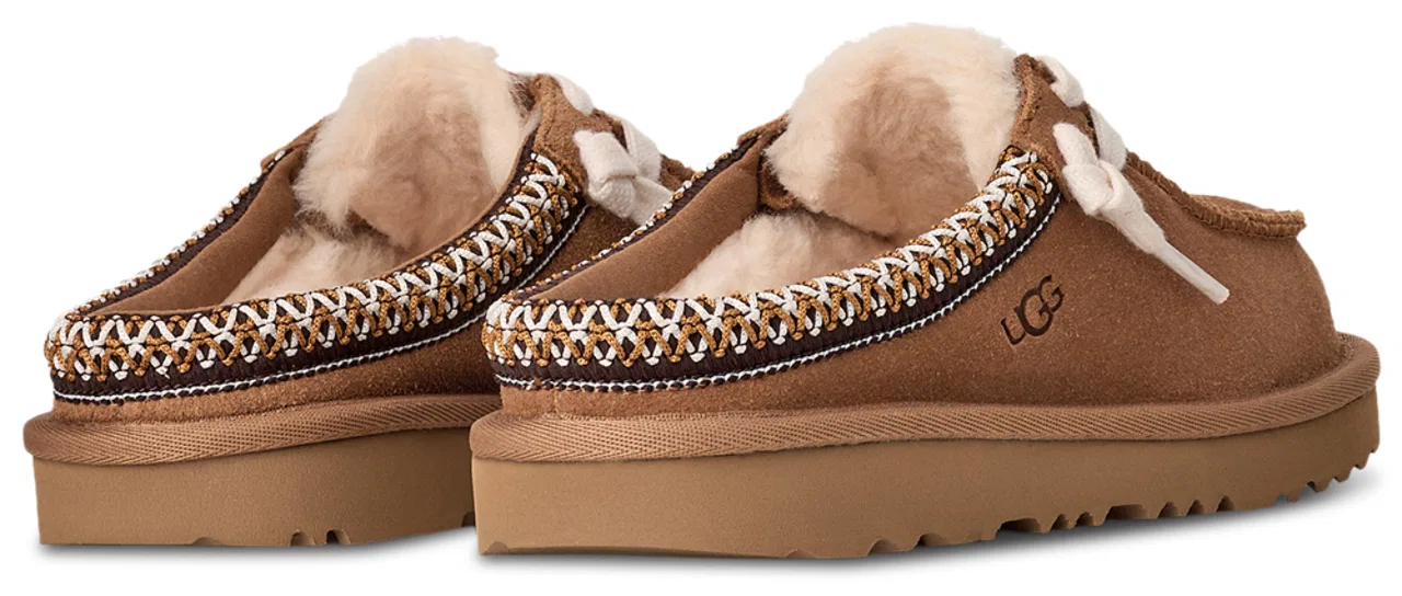 Мюли для девочек Tasman UGG, цвет Chestnut — фото 3