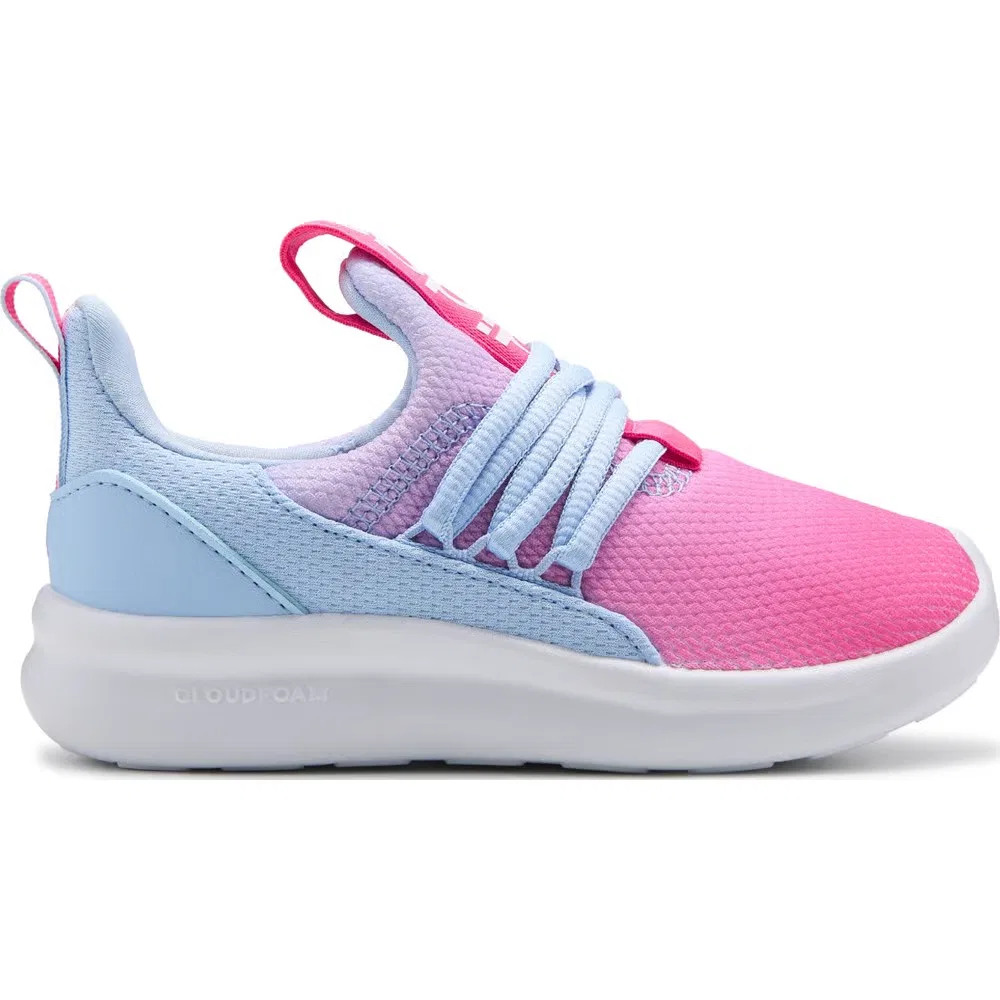 Детские слипоны Lite Racer Adapt 7.0 Adidas, Pink/Blue — фото 2