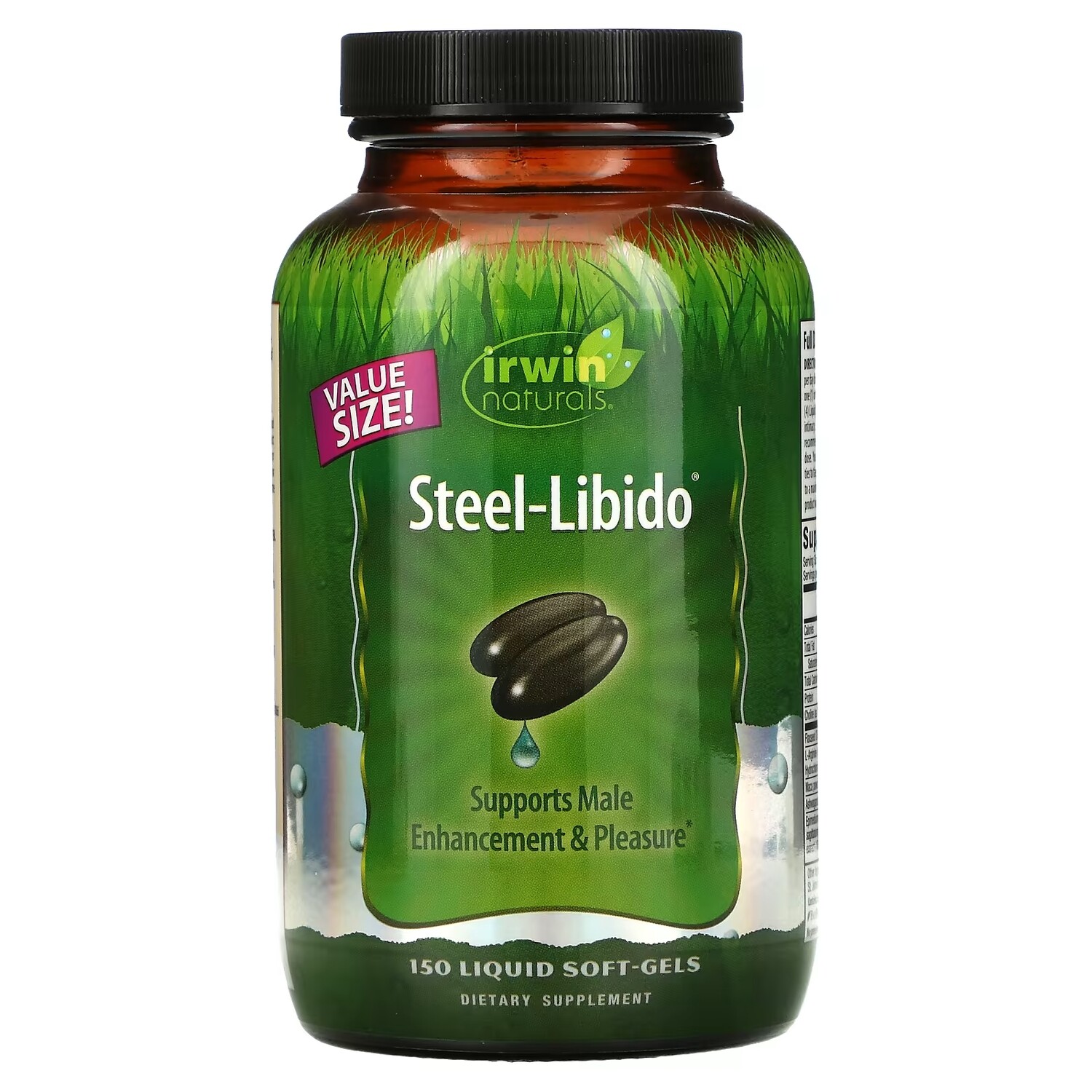 

Добавка Irwin Naturals Steel-Libido, 150 мягких капсул