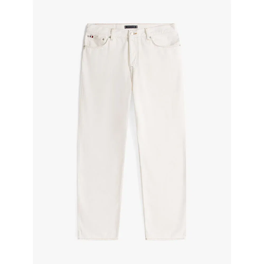 Джинсы River Relaxed Fit Tommy Hilfiger, бежевый — фото 3