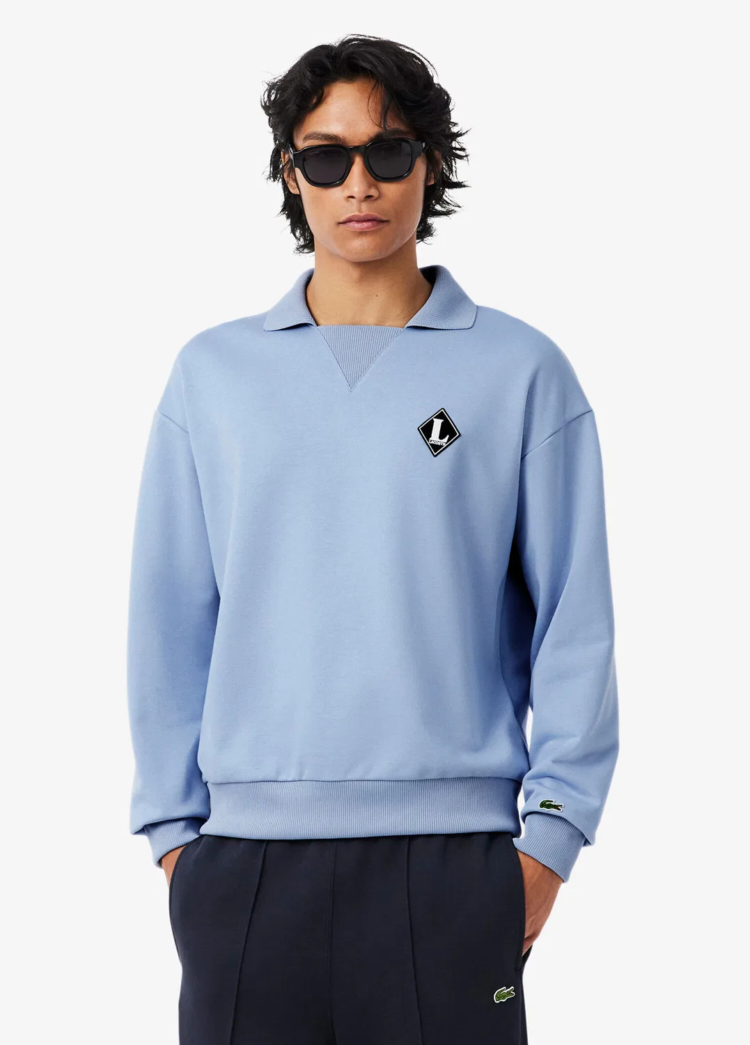 Свитшот Lacoste, синий