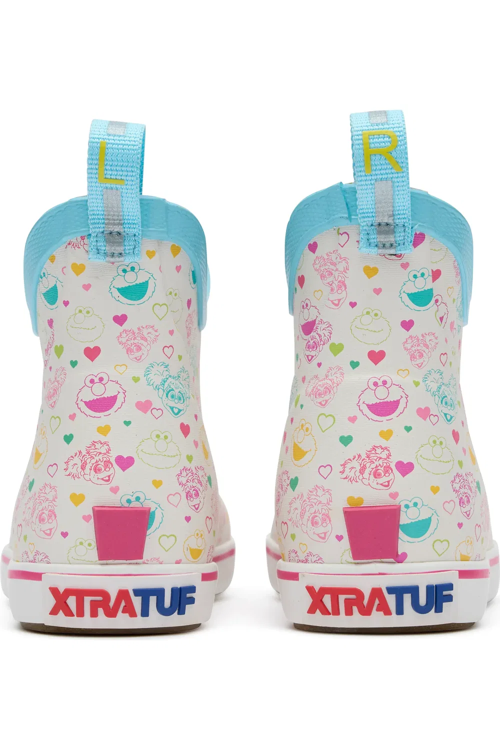 Детские резиновые сапоги водонепроницаемые Sesame Street XTRATUF, Sesame Street White Multi — фото 3