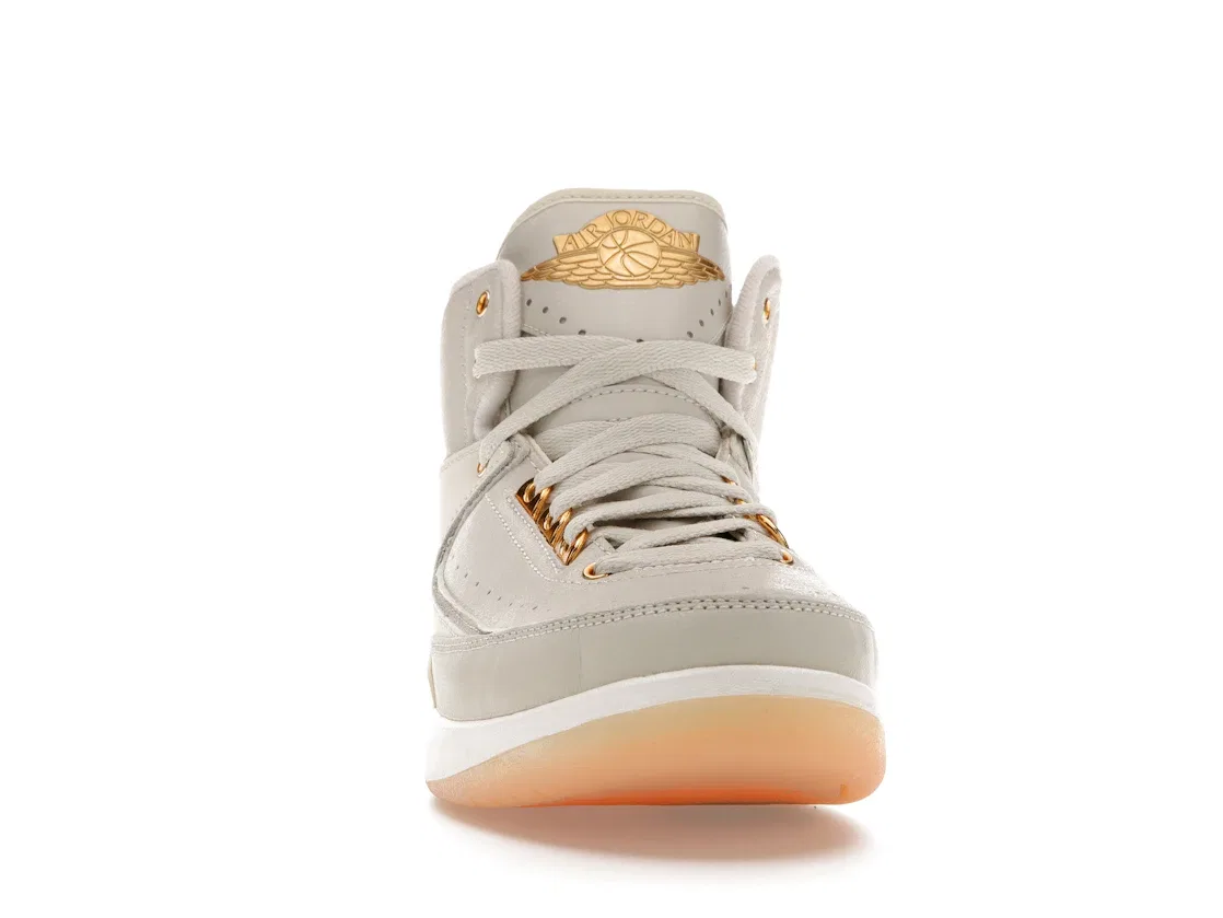Детские кроссовки Lifestyle Jordan 2 Retro Jordan, Light Bone/White-Metallic Gold — фото 2