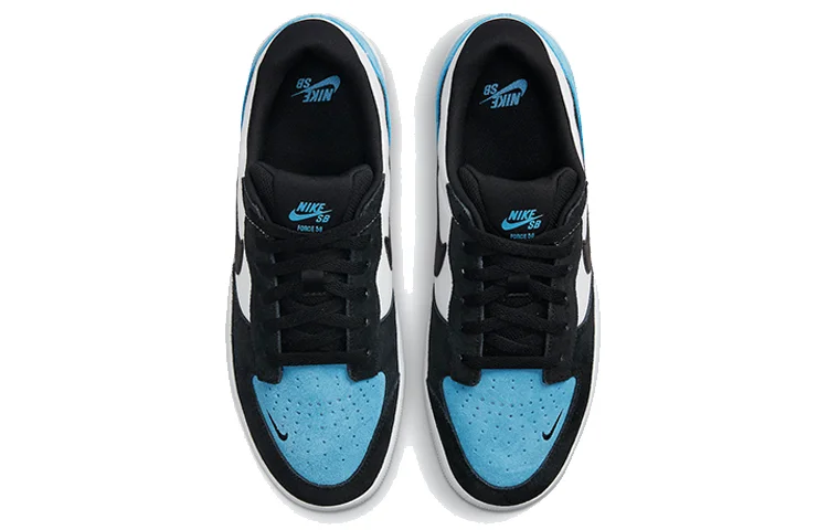 Кроссовки Nike SB Force 58, белый/голубой — фото 4
